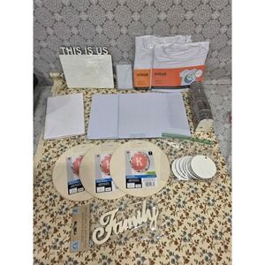 Cricut Baby Bodysuits Bundle DIY Craft Wood Decor Canvas Journal Personalize
